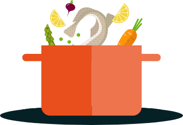 Cuisson Raie, Requin (dessin)