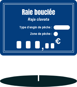 Pancarte Raie